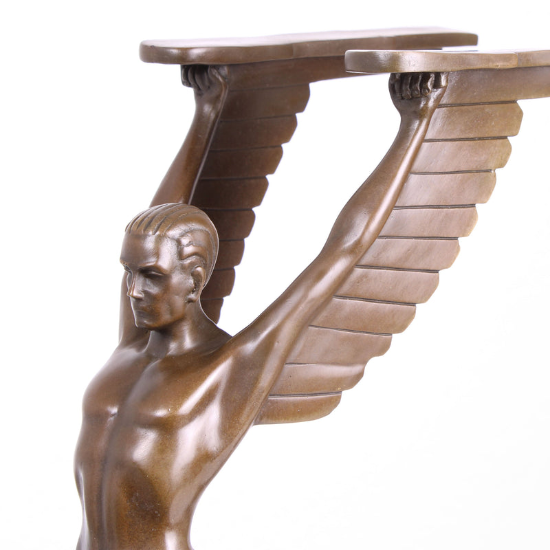 Icarus Statue (Greek Hero - Hot Cast Bronze Sculpture)