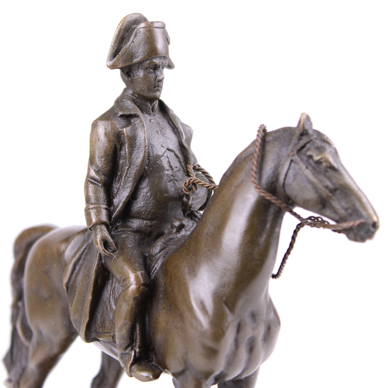 Napoleon on Horseback Statue (Hot Cast Bronze Sculpture)