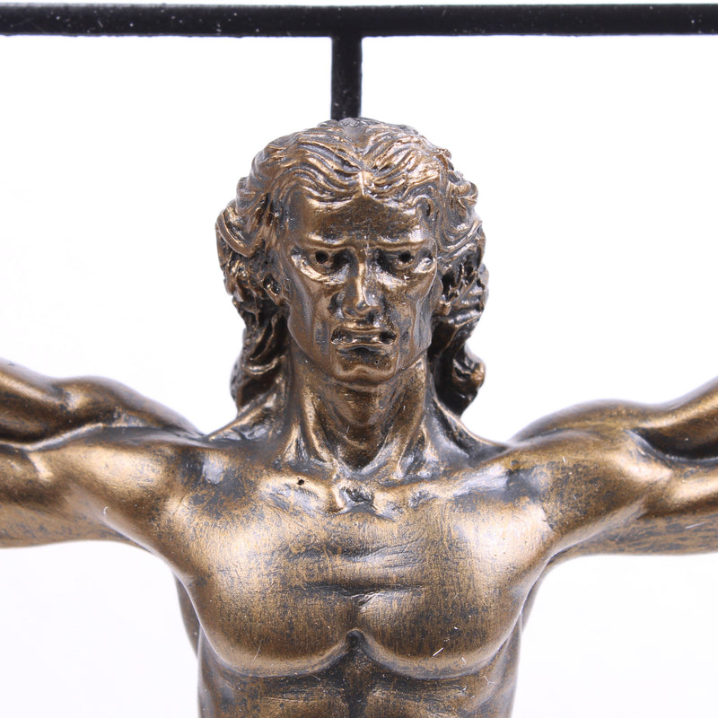 The Vitruvian Man Sculpture (Body Statue by Da Vinci)