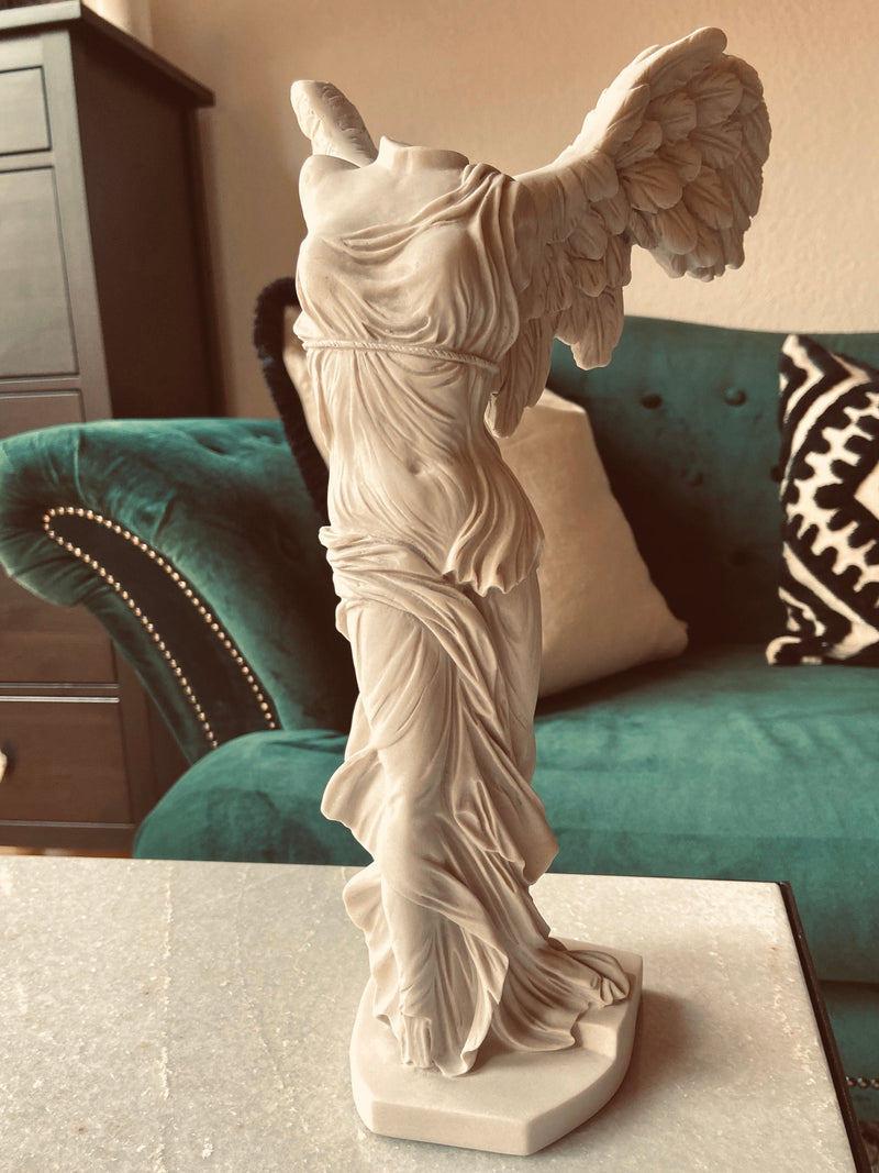 Winged Victory Statue (Small) The Ancient Home marble sculpture greek