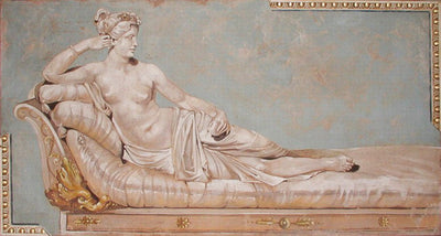 Paulina Borghese as Venus Fresco