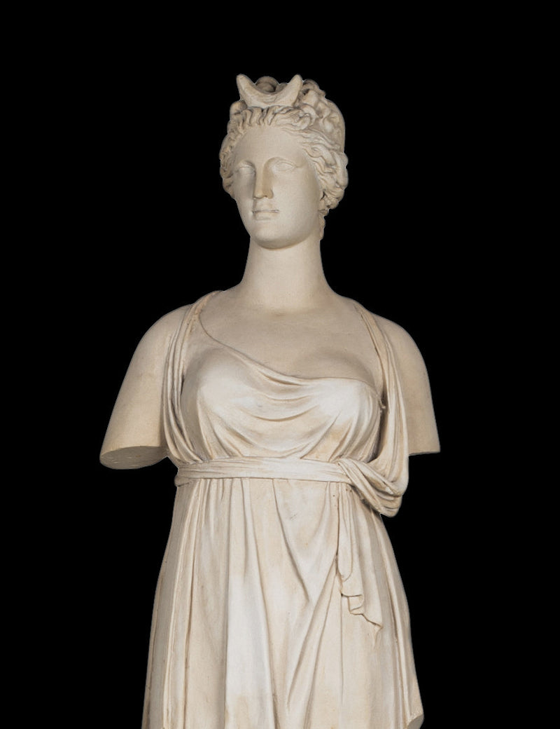 Diana Life-size Statue (Large) - Roman Goddess of Hunting as Moon Goddess