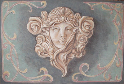 Art Nouveau Fresco