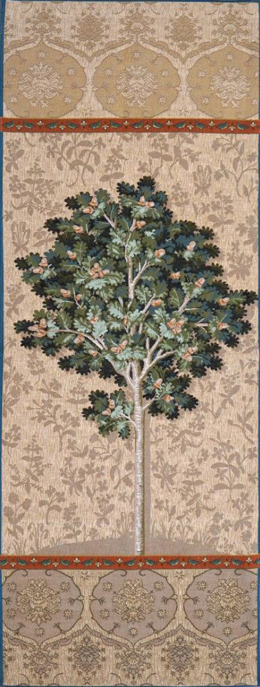 Natural Oak Portiere Tapestry