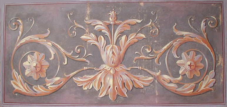 Antique Ornamental Fresco