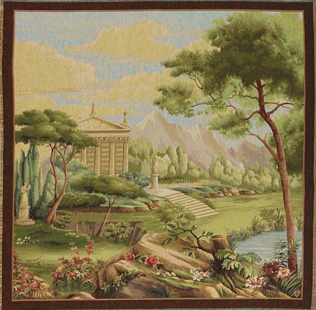 Panoramic Garden Tapestry