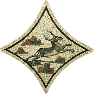 Deer - Mosaic Fragment
