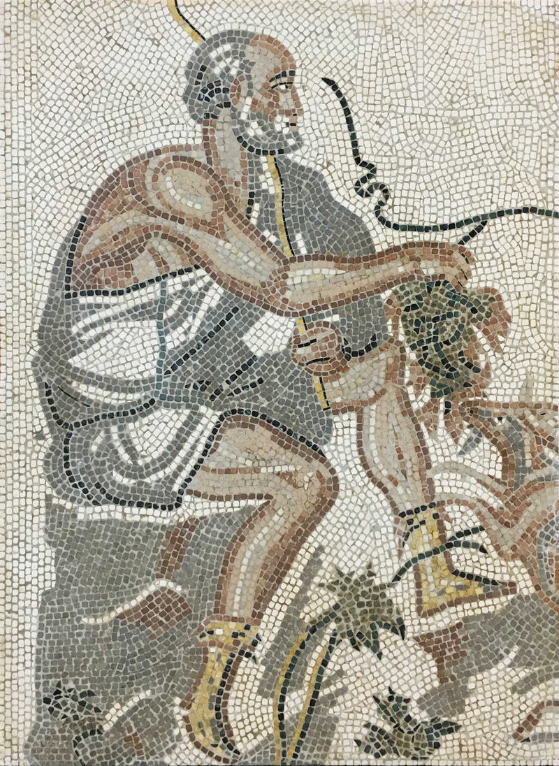 Shepherd from the Gift of the Wine Mosaic