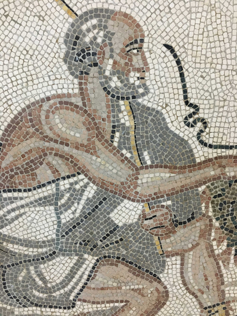 Shepherd from the Gift of the Wine Mosaic