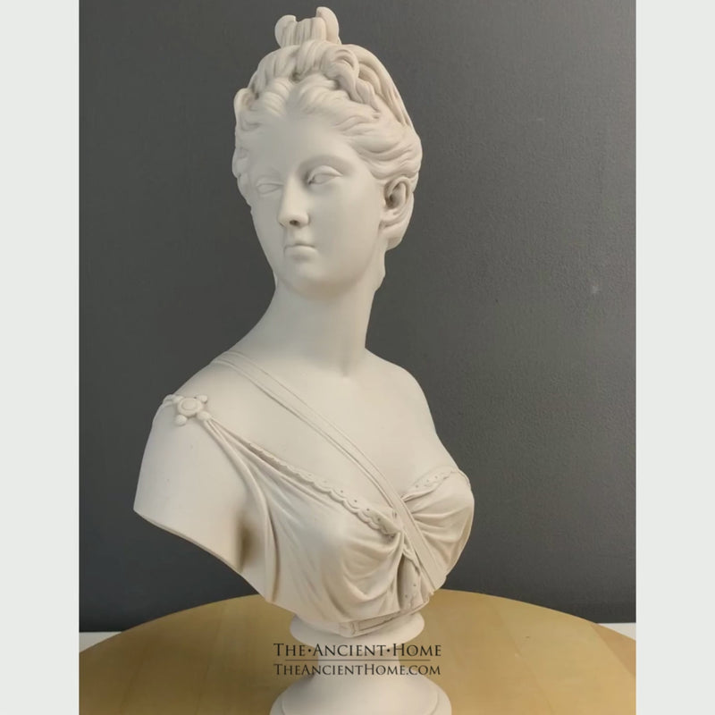 Diana Bust Sculpture - Goddess of Hunting