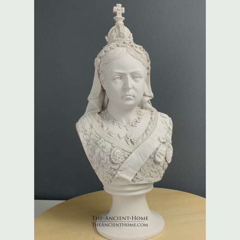 Queen Victoria Bust Sculpture
